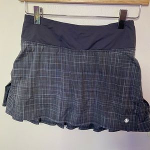 Lululemon plaid skort